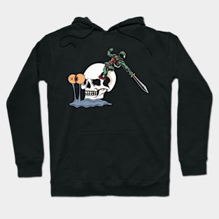 Astronaut skull Hoodie